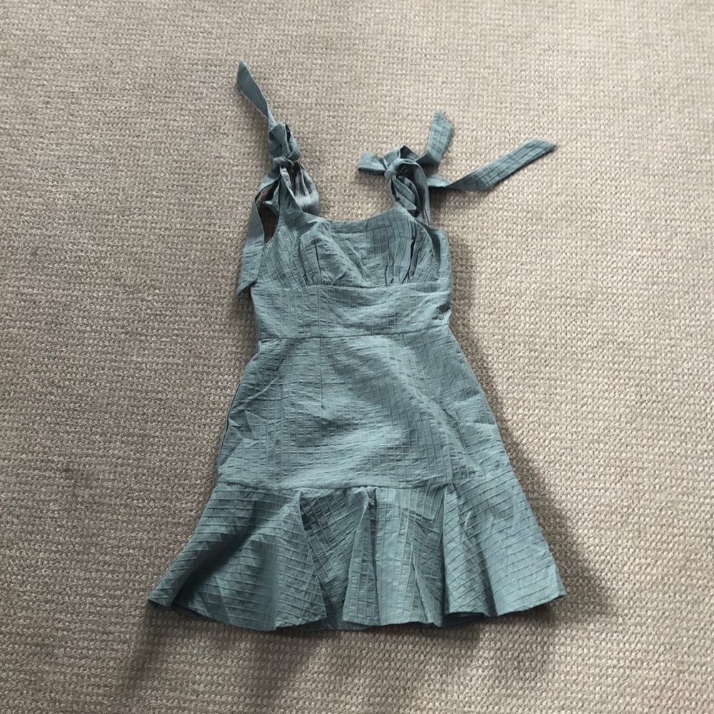 Greenish Blue Dress